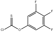 O-3,4,5-trifluorophenyl carbonochloridothioate 化学構造式