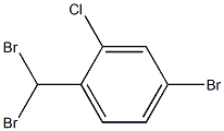 Benzene, 4-bromo-2-chloro-1-(dibromomethyl)-,960053-48-9,结构式