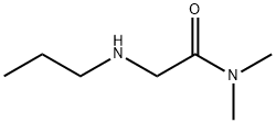 N,N-dimethyl-2-(propylamino)acetamide Struktur