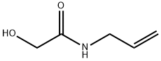 Acetamide, 2-hydroxy-N-2-propen-1-yl- 化学構造式