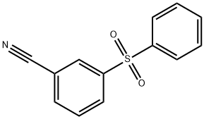 3-(phenylsulfonyl)benzonitrile Structure