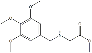 methyl 2-{[(3,4,5-trimethoxyphenyl)methyl]amino}acetate