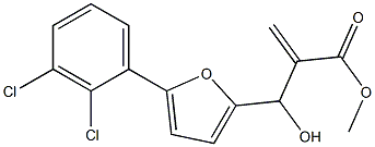 methyl 2-{[5-(2,3-dichlorophenyl)furan-2-yl](hydroxy)methyl}prop-2-enoate
