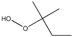 Tert-amyl hydroperoxide Struktur