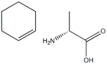 1-环己烯-1-D-丙氨酸, , 结构式