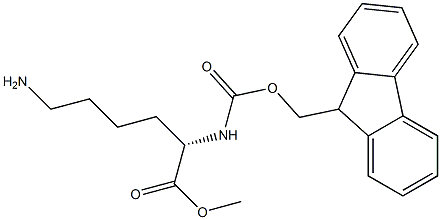 FMOC-1-甲基-赖氨酸, , 结构式