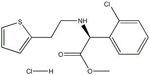 S-(+)-ALPHA-(2-thienylethylamino)(2-chlorophenyl)acetic acid methyl ester hydrochloride