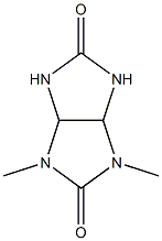 二甲基甘脲, , 结构式