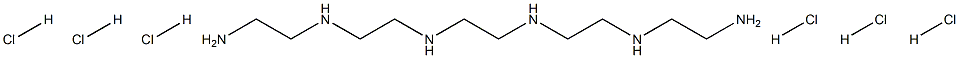 PENTAETHYLENEHEXAMINEHEXAHYDROCHLORIDE Structure