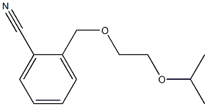 2-[(2-isopropoxyethoxy)methyl]benzonitrile Structure