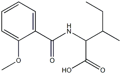 2-[(2-methoxybenzoyl)amino]-3-methylpentanoic acid