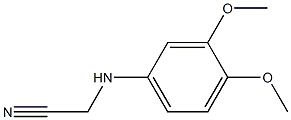 2-[(3,4-dimethoxyphenyl)amino]acetonitrile