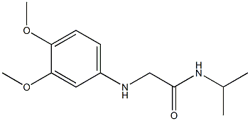 2-[(3,4-dimethoxyphenyl)amino]-N-(propan-2-yl)acetamide