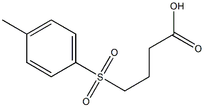 4-[(4-methylbenzene)sulfonyl]butanoic acid 结构式