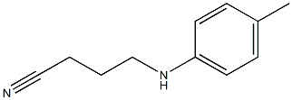 4-[(4-methylphenyl)amino]butanenitrile