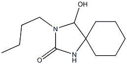 3-Butyl-4-hydroxy-2-oxo-1,3-diazaspiro[4.5]decane Structure