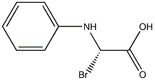 2-溴-D-苯甘氨酸,,结构式