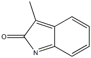 3-甲基吲哚-2-酮 结构式