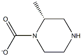 2- (R) - methylpiperazine-1-carboxylate Structure