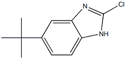 5-TERT-BUTYL-2-CHLORO-1H-BENZIMIDAZOLE Structure