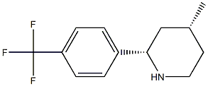 CIS-4-METHYL-2-[4-(TRIFLUOROMETHYL)PHENYL]PIPERIDINE