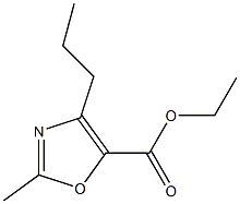 ETHYL 2-METHYL-4-PROPYL-1,3-OXAZOLE-5-CARBOXYLATE,,结构式