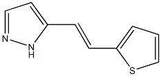 5-[2-(2-thienyl)vinyl]-1H-pyrazole Structure