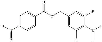  4-(dimethylamino)-3,5-difluorobenzyl 4-nitrobenzoate