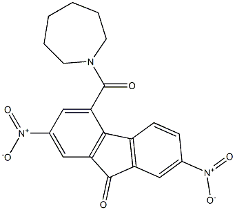 4-(azepan-1-ylcarbonyl)-2,7-dinitro-9H-fluoren-9-one