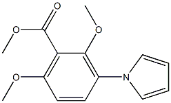 methyl 2,6-dimethoxy-3-(1H-pyrrol-1-yl)benzoate