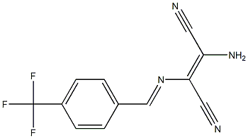  2-amino-3-{[4-(trifluoromethyl)benzylidene]amino}but-2-enedinitrile