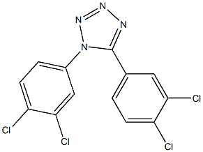 1,5-di(3,4-dichlorophenyl)-1H-1,2,3,4-tetraazole Structure