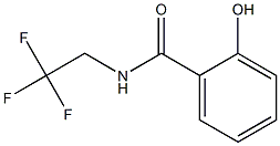 2-hydroxy-N-(2,2,2-trifluoroethyl)benzamide Struktur