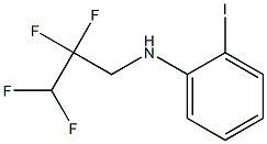 2-iodo-N-(2,2,3,3-tetrafluoropropyl)aniline Structure