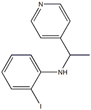 2-iodo-N-[1-(pyridin-4-yl)ethyl]aniline|