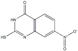 2-mercapto-7-nitroquinazolin-4(3H)-one Struktur