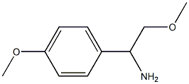 2-methoxy-1-(4-methoxyphenyl)ethanamine Structure