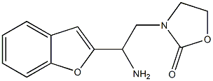 3-[2-amino-2-(1-benzofuran-2-yl)ethyl]-1,3-oxazolidin-2-one