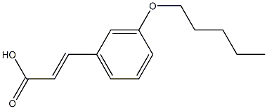 3-[3-(pentyloxy)phenyl]prop-2-enoic acid