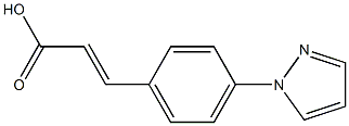 3-[4-(1H-pyrazol-1-yl)phenyl]prop-2-enoic acid