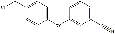 3-[4-(chloromethyl)phenoxy]benzonitrile|