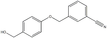  3-[4-(hydroxymethyl)phenoxymethyl]benzonitrile