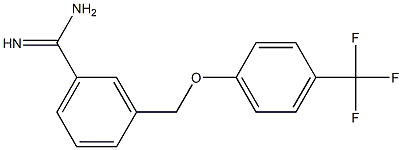  3-[4-(trifluoromethyl)phenoxymethyl]benzene-1-carboximidamide