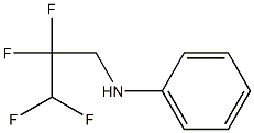 N-(2,2,3,3-tetrafluoropropyl)aniline Structure