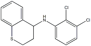 N-(2,3-dichlorophenyl)-3,4-dihydro-2H-1-benzothiopyran-4-amine,,结构式