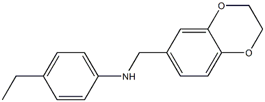  N-(2,3-dihydro-1,4-benzodioxin-6-ylmethyl)-4-ethylaniline