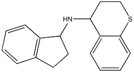 N-(2,3-dihydro-1H-inden-1-yl)-3,4-dihydro-2H-1-benzothiopyran-4-amine