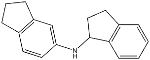 N-(2,3-dihydro-1H-inden-5-yl)-2,3-dihydro-1H-inden-1-amine 结构式