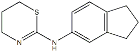  N-(2,3-dihydro-1H-inden-5-yl)-5,6-dihydro-4H-1,3-thiazin-2-amine