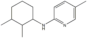 N-(2,3-dimethylcyclohexyl)-5-methylpyridin-2-amine Structure